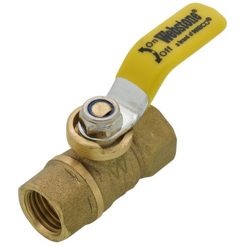 1/4" FIP Full Port Forged Brass Mini Ball Valve