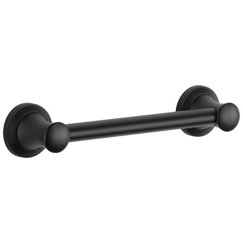 12" Transitional Decorative Grab Bar (Matte Black), 41712-BL