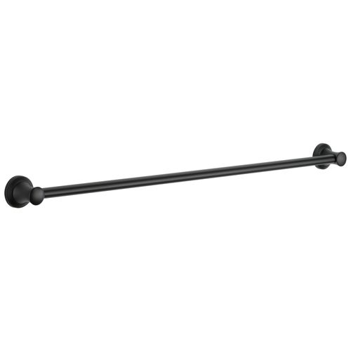 BathSafety 42" Transitional Decorative Grab Bar (Matte Black), 41742-BL