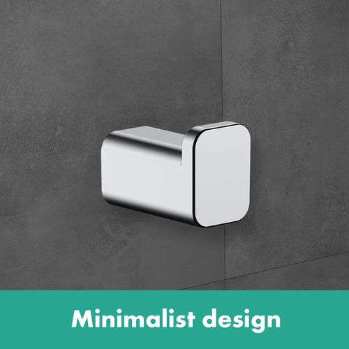 AddStoris Single Towel hook (Matte Black), 41742670