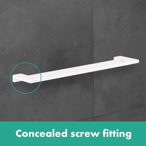 AddStoris Double Towel Bar (Matte Black), 41743670