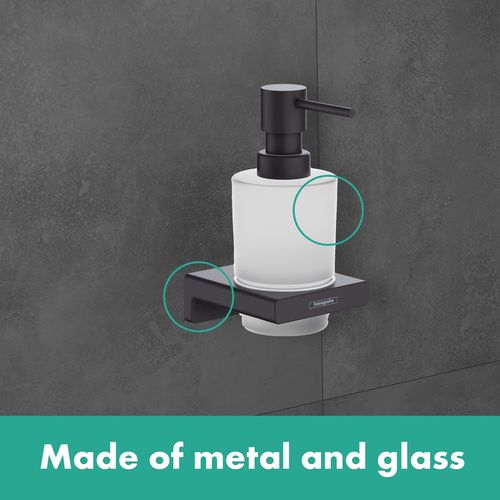 AddStoris Liquid soap dispenser (Brushed Black Chrome), 41745340