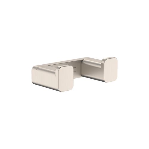 AddStoris Double Towel Hook (Brushed Nickel), 41755820