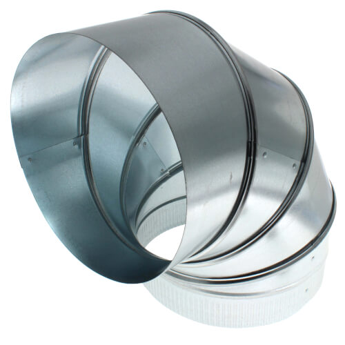10" Round Duct Adjustable Elbow