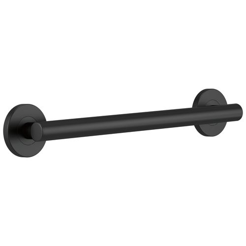 BathSafety CONTEMPORARY GRAB BAR, 18" (Matte Black), 41818-BL