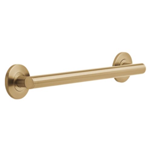 BathSafety 18" Contemporary Decorative ADA Grab Bar (Champagne Bronze), 41818-CZ