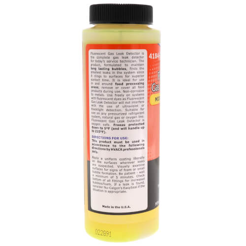 Fluorescent Gas Leak Detector, 8 fl oz