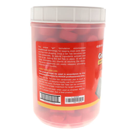 Condensate Pan Gel Tabs, 3 Ton (Bulk, 200 Count)