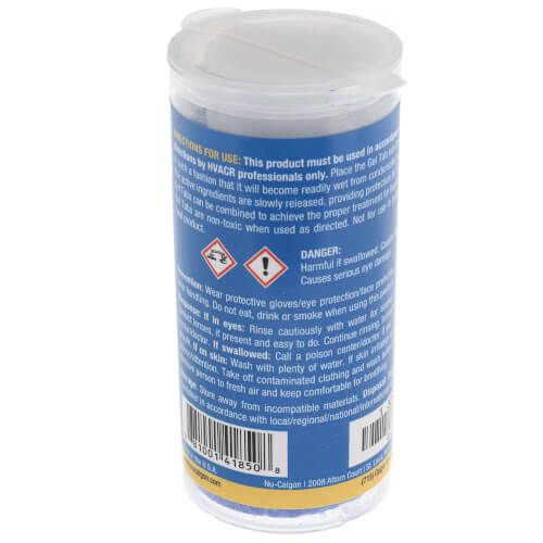 Condensate Pan Gel Tabs, 5 Ton, (6 Tablets in Tube)
