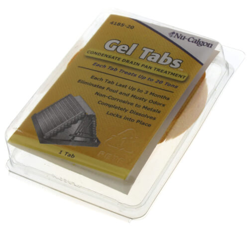 Condensate Pan Gel Tabs, 20 Ton