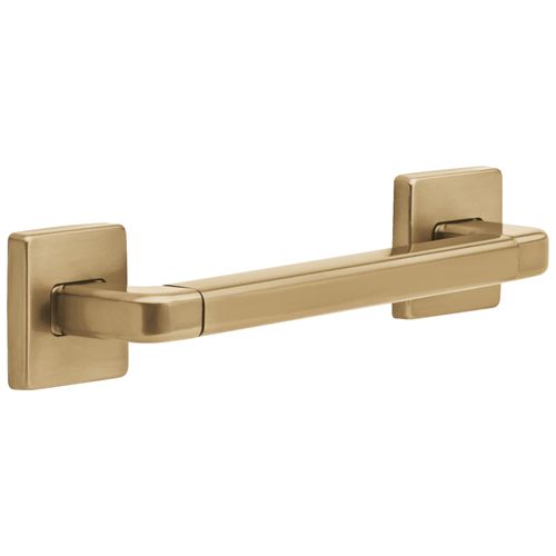 12" Angular Modern Decorative Ada Grab Bar (Champagne Bronze), 41912-CZ