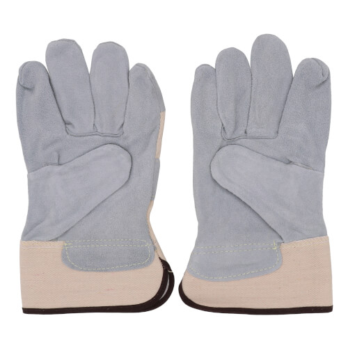 Leather Drain Cleaning Gloves