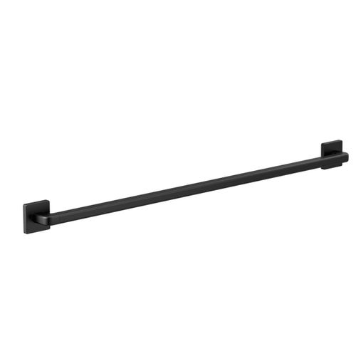 Pivotal 42" Angular Modern Decorative ADA Grab Bar (Matte Black), 41942-BL