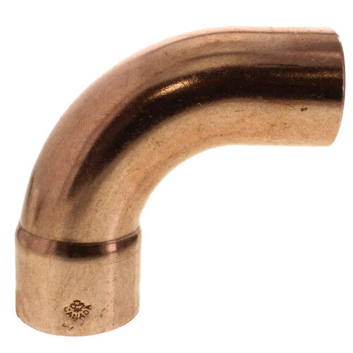 3-1/8" OD ACR FTGxC 90° Long Turn Street Elbow