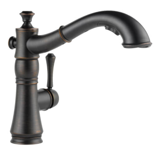 Cassidy Single Handle Pull-Out Kitchen Faucet (Venetian Bronze), 4197-RB-DST