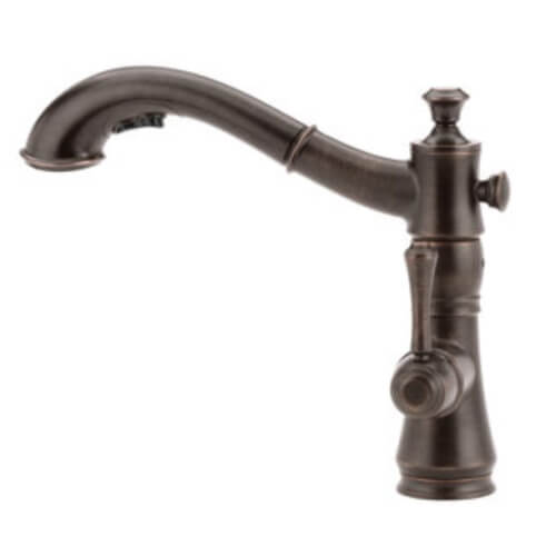 Cassidy Single Handle Pull-Out Kitchen Faucet (Venetian Bronze), 4197-RB-DST 2 Cassidy Single Handle Pull-Out Kitchen Faucet (Venetian Bronze), 4197-RB-DST