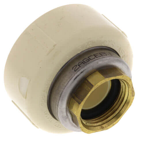 1/2" CTS CPVC Union w/ Gasket (Socket x Gasket FPT) 3 1/2" CTS CPVC Union w/ Gasket (Socket x Gasket FPT)