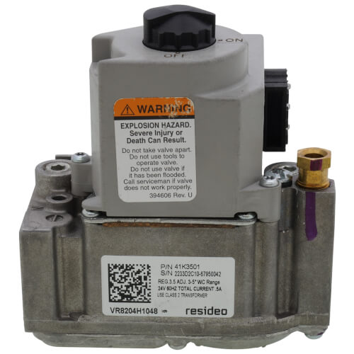 1/2" IP Slow Open Natural Gas Valve, 41K35