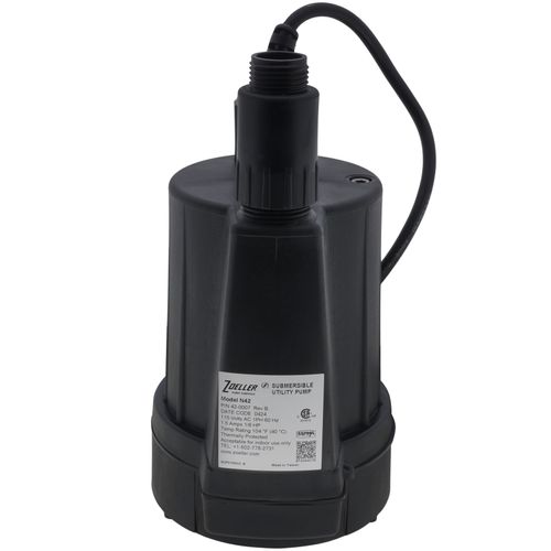 Model 42 Floor Sucker II Utility Pump - 1/6 HP, 9 Ft Cord 2 Model 42 Floor Sucker II Utility Pump - 1/6 HP, 9 Ft Cord