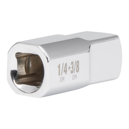1/4" Drive Socket Adapter (1/4"F x 3/8"M)