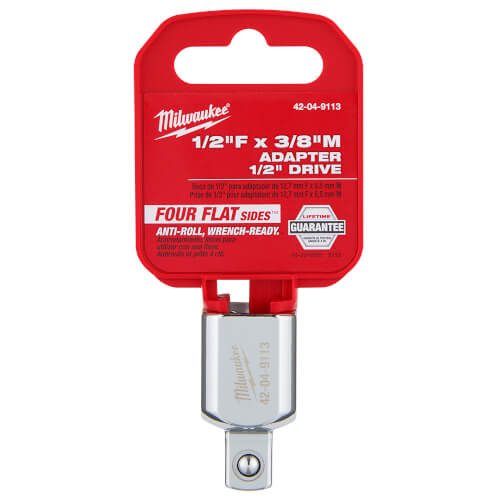 1/2" Drive Socket Adapter (1/2"F x 3/8"M)