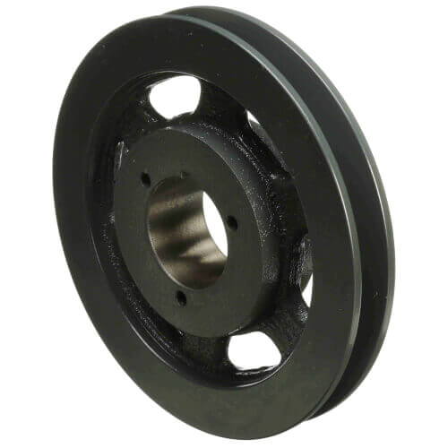 1 Groove Q-D Sheave SH Series Bushings, A, B Belt 4.55" O.D.