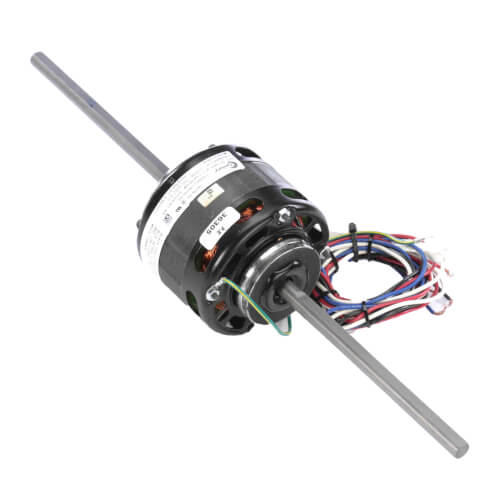 4-5/16" 3-Speed Double Shaft, Shaded Pole Blower Motor (115V, 1550 RPM, 1/10, 1/15, 1/20 HP)