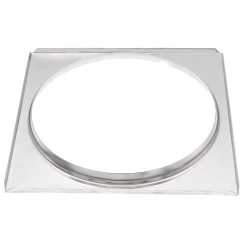 4-1/4" x 4-1/4" Stainless Steel Square Tile Ring