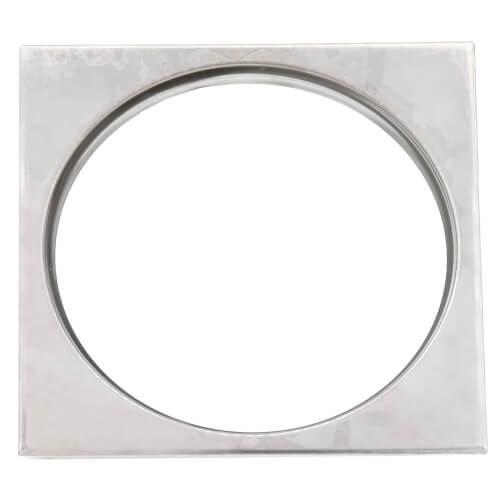 4-1/4" x 4-1/4" Stainless Steel Square Tile Ring