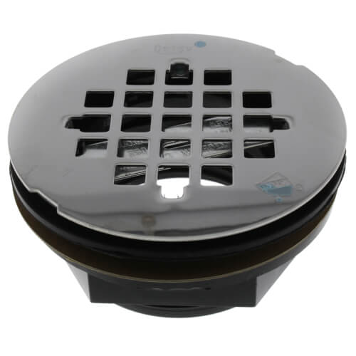 2" ABS No-Calk Shower Drain with Stainless Steel Strainer