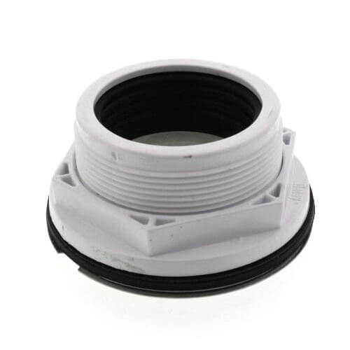 2" PVC No-Calk Shower Drain with Stainless Steel Strainer