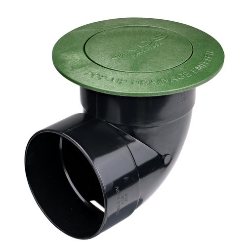 4" Pop-up Drainage Emitter w/ 4" Elbow