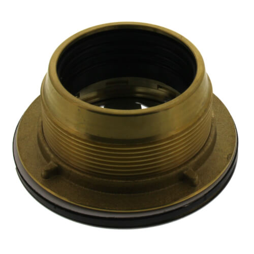 2" Brass No-Calk Shower Drain with Stainless Steel Strainer