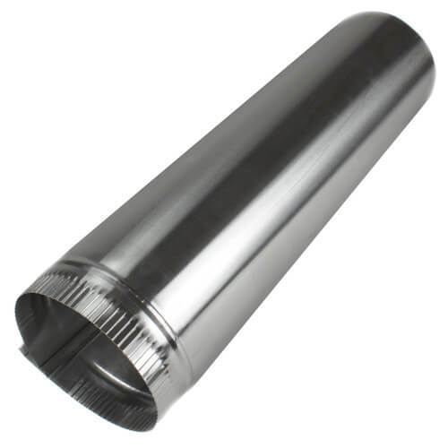 7" x 24" Aluminum Snap-Lock Pipe