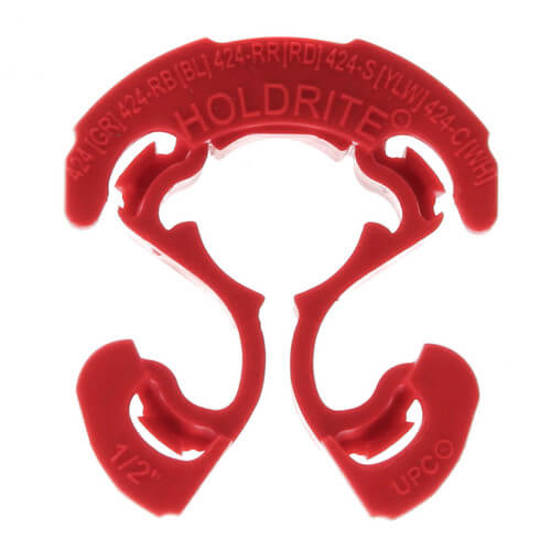 1/2" Red Tubing Isolator (UL 94 V2 Rated)