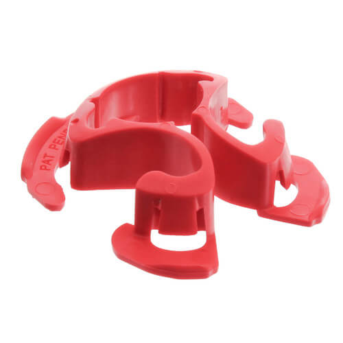 1/2" Red Tubing Isolator (UL 94 V2 Rated)