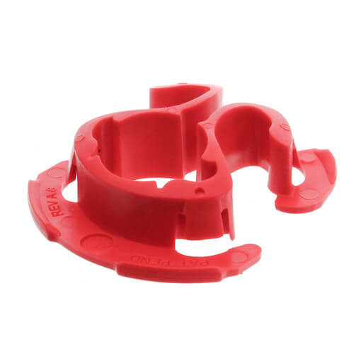 1/2" Red Tubing Isolator (UL 94 V2 Rated)