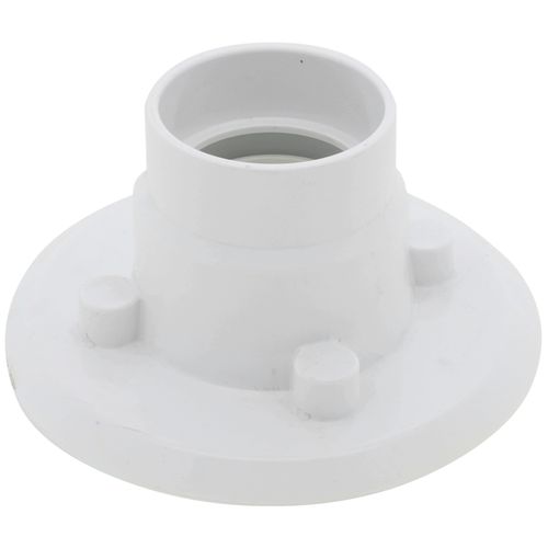 2" or 3" PVC Shower Drain with Round Screw-Tite UltraShine PVD Polished Brass Strainer