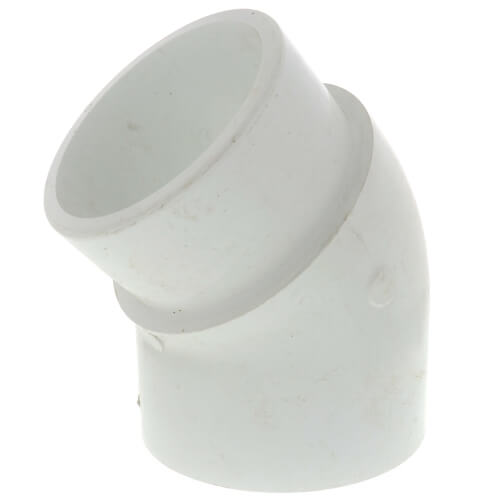 6" PVC Sch. 40 45° Street Elbow