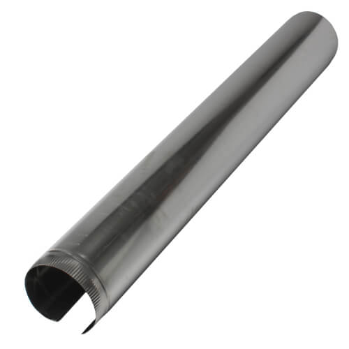 6" x 60" Aluminum Snap-Lock Pipe