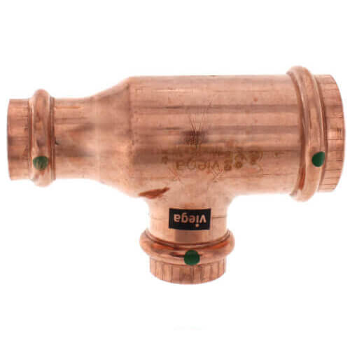4" x 3" x 3" ProPress XL-C Copper Tee (Lead Free)