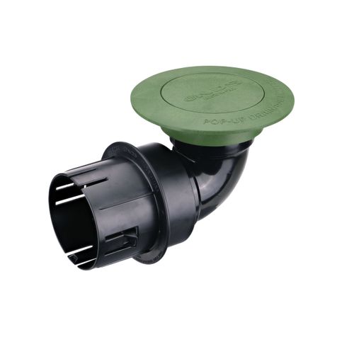 3" & 4" Pop-up Drainage Emitter w/ Elbow & Universal Adapter