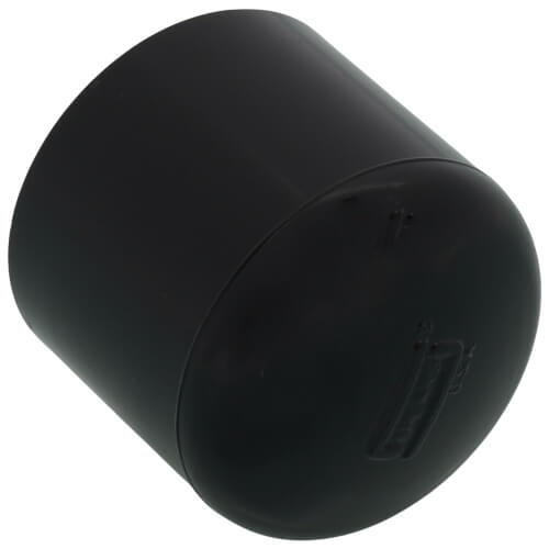1" PVC Schedule 40 Cap (Black)