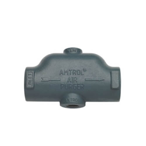 2-1/2" Air Purger, 1/8" Threaded Vent (125 PSI, Cast Iron)