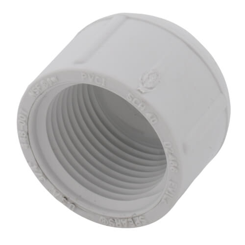 3/4" PVC Schedule 40 Female Cap