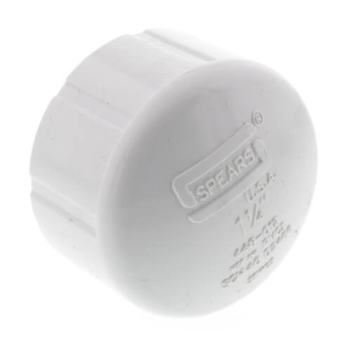1-1/4" PVC Schedule 40 Female Cap