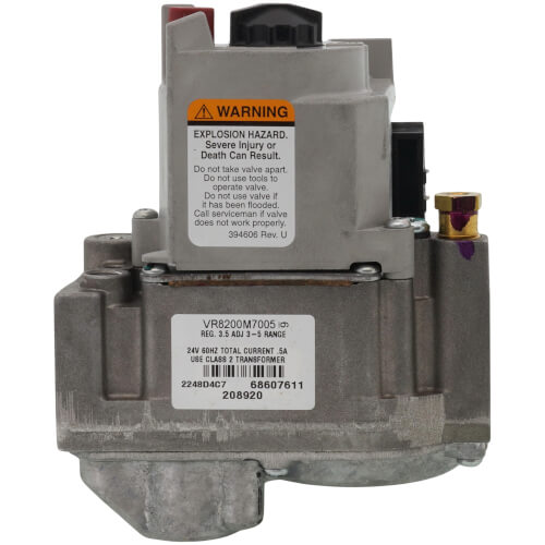 1/2" Single Stage Gas Valve (NG), 208920