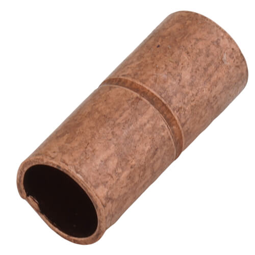 1/4" OD ACR Copper Coupling w/ Roll Stop