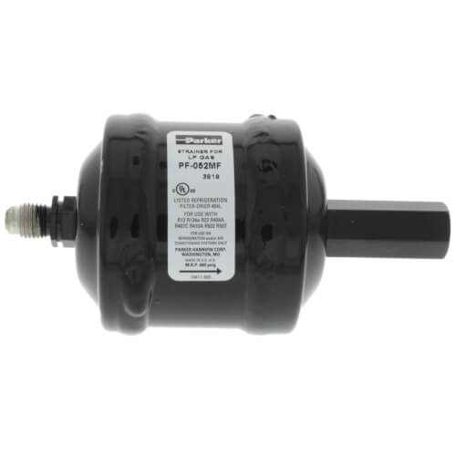 1/4" SAE Male x Female PF052MF Refrigerant Recovery Dryer Filter (5 Cubic Inches)
