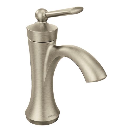 Wynford Brushed Nickel 1 Handle Bathroom Faucet